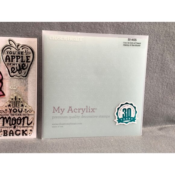 Close To My Heart S1405 You’ve Got A Friend Clear Stamp Set - Picture 3 of 9